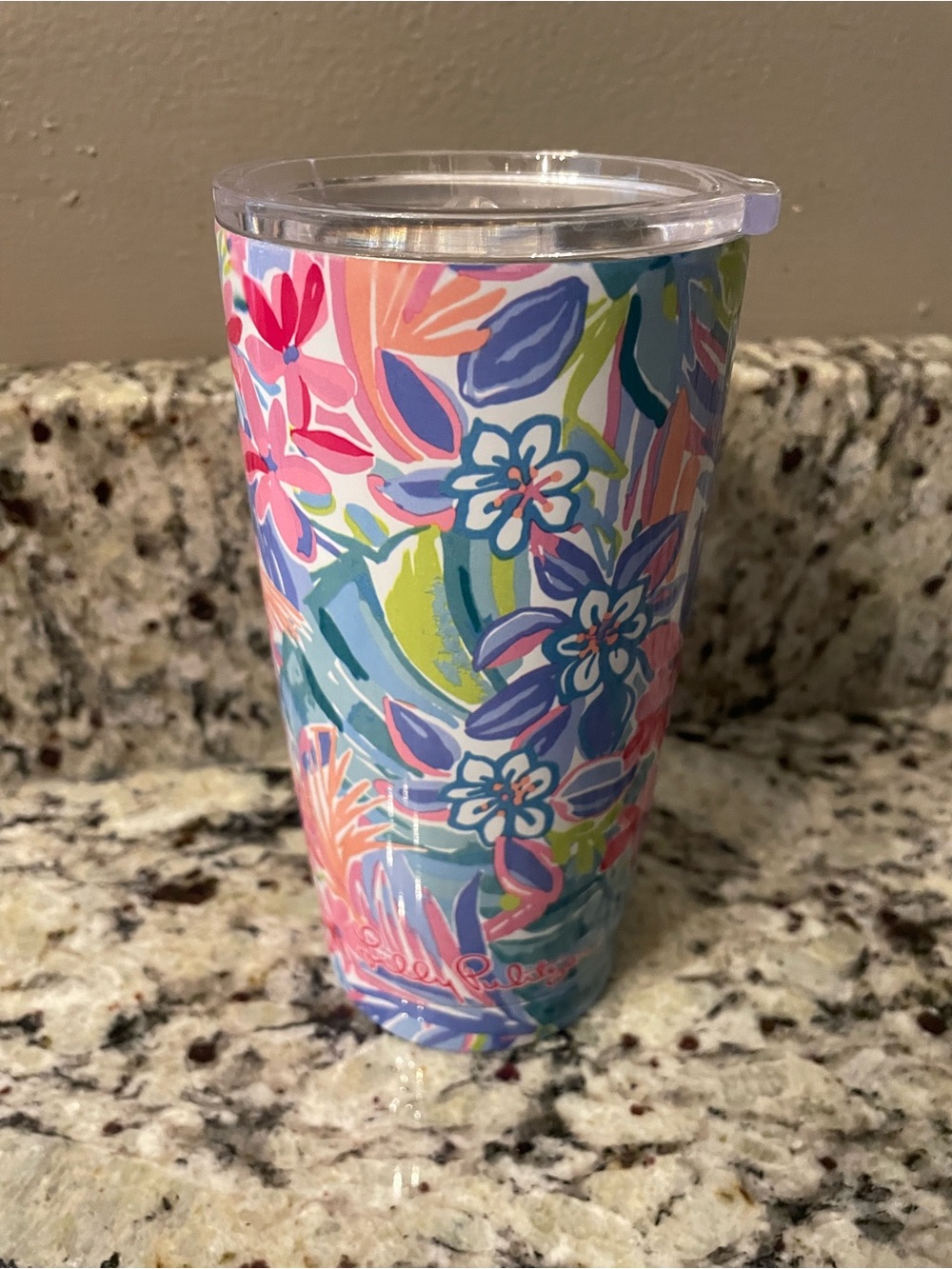 Lilly Pulitzer Tropical Multicolor Floral Insulated Tumbler